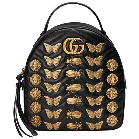 gucci backpack animal studs|Gucci.